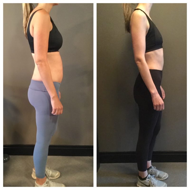 lunges results before and after